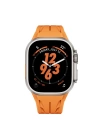 Apple Watch Ultra 49mm KRD-127 Metal Tokalı Silikon Kordon