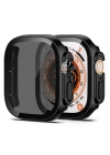 Apple Watch Ultra 49mm Sert PC Kasa ve Privacy Ekran Koruyucu Zore Watch Gard 23