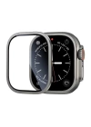 Apple Watch Ultra 49mm Zore ALM-01 Metal Çerçeveli Ekran Koruyucu