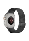 Apple Watch Ultra 49mm Zore KRD-107 Metal Hasır Kordon