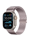 Apple Watch Ultra 49mm Zore KRD-121 Metal Hasır Kordon