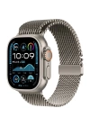 Apple Watch Ultra 49mm Zore KRD-121 Metal Hasır Kordon