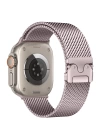 Apple Watch Ultra 49mm Zore KRD-121 Metal Hasır Kordon