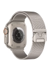 Apple Watch Ultra 49mm Zore KRD-121 Metal Hasır Kordon