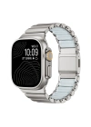 Apple Watch Ultra 49mm Zore KRD-151 Metal Silikon Kordon
