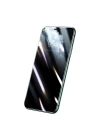 Baseus 0.25mm İPhone 11 Pro-XS-X 3D Curved Privacy Gizlili Cam Ekran Koruyucu