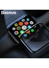 Baseus Apple Watch 42mm 3D Kavisli Tempered Kırılmaz Cam Koruyucu