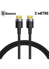 Baseus Cafule HDMi 2.0 Kablo 4KHDMI to 4KHDMİ Kablosu 2Metre