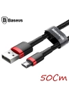 Baseus Cafule Micro Usb 0.50 Kısa 2.4a Hızlı Şarj Halat Usb Kablo