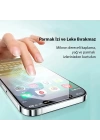 Baseus Crystal iPhone 15 Full Koruma Eye-Protection Tempered Cam Ekran Koruyucu