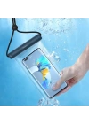 Baseus Cylinder Waterproof Case Kayar Kapaklı Su Geçirmez Universal Telefon Kılıfı