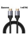 Baseus Enjoyment 4KHD 60HZ HDMI-HDMI 2.0 Uzatma Kablosu 1metre