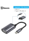 Baseus Enjoyment Series Type-C to VGA HUB Çevirici Adaptör