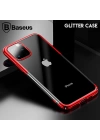 Baseus Glitter Case İPhone 11 Pro 5.8 2019 Şeffaf Lüx Silikon Kılıf