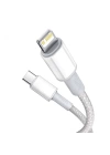 Baseus High Density Braided 20W Type-C to iPhone Lightning Hızlı Şarj ve Data Kablosu 1m