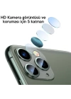 Baseus iPhone 11 Pro 11 Pro Max Tempered Kamera Lens Koruma Camı 2Set