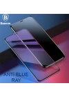 Baseus İphone 11 Pro Max 0.20mm Anti Blue Ray Tam Ekran Koruyucu