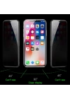 Baseus İPhone 11 Pro Max- XS Max 3D Anti-Peep Privacy Gizlilik Cam Ekran Koruyucu