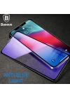 Baseus İphone 11 Pro 0.3mm Rigid Edge Anti Blue Light Kırılmaz Cam Koruyucu