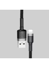 Baseus İPhone 14-13-12-11 2 Metre Halat Usb Şarj Kablosu