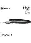 Baseus  İPhone 14-13- 12-11 85CM Power bank Şarj Kablosu