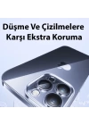 Baseus iPhone 15 Plus Schott Serisi Şeffaf Silikon Kılıf + Tempered Ekran Koruyucu Set