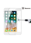 Baseus iPhone SE3-SE2 İPhone 8-7 4D Kavisli Full Kaplama Kırılmaz Cam Ekran Koruyucu