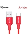 Baseus Led Işıklı Usb Type C Rapid Seris Usb Şarj  Kablosu