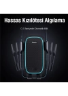 Baseus Milky Way Pro 15W Kablosuz Şarjlı Havalandırma Bölmesi Araç Telefon Tutucu