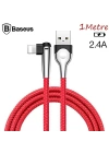 Baseus Mvp İPhone İçin Mobil Oyuncu Usb Şarj Kablosu 1 Metre