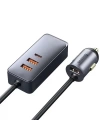 Baseus Share Together PPS 120W 4 Portlu (3 USB+1 Type-C) Hızlı Araç Şarjı 1.5m