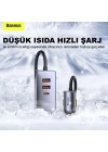 Baseus Share Together PPS 120W 4 Portlu (3 USB+1 Type-C) Hızlı Araç Şarjı 1.5m