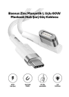 Baseus Zinc Manyetik L Uçlu 60W Macbook Hızlı Şarj Güç Kablosu 2m