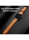 Dux Ducis Apple Watch 38-40-41MM için Business Deri Kayış Kordon