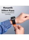 DUX DUCIS Apple Watch 38-40-41MM için Manyetik Zincir Versiyon PU Deri Kayış Kordon