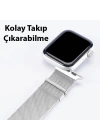 Dux Ducis Apple Watch 38-40-41MM için Milanese Premium Milano Loop Kayış Kordon