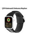 Dux Ducis Apple Watch 42-44-45MM için Kayış Kordon Lylon Loop