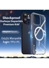 Dux Ducis Clin Mag Series iPhone 15 Pro Max Magsafe Uyumlu Manyetik Silikon Kılıf