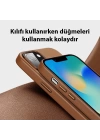 Dux Ducis Grit Series iPhone 14 Plus 6.7inç Premium MagSafe Uyumlu Kılıf