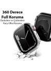 Dux Ducis Hamo Series Apple Watch 45mm için Hard PC Full Koruma Sert Armor Zırh Kılıf