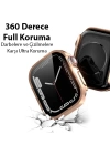 Dux Ducis Hamo Series Apple Watch 45mm için Hard PC Full Koruma Sert Armor Zırh Kılıf