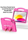 Dux Ducis iPad 10.2 2022 Kılıf Panda Serisi Çocuk Shockproof Standlı Kılıf