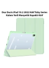 Dux Ducis iPad 10.2 2022 Kılıf Toby Series Kalem Yerli Manyetik Kapaklı Kılıf