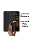 Dux Ducis iPad Pro 11 2022-2021-2020-2018 Kılıf Magi Series Kalem Tutuculu Uyku Modlu Kapaklı Kılıf