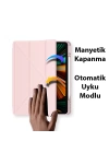 Dux Ducis iPad Pro 11 2022-2021-2020-2018 Kılıf Magi Series Kalem Tutuculu Uyku Modlu Kapaklı Kılıf