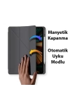 Dux Ducis iPad Pro 11 2022-2021-2020-2018 Kılıf Magi Series Kalem Tutuculu Uyku Modlu Kapaklı Kılıf