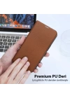 Dux Ducis iPhone 14-13 6.1 Kılıf Skin X2 Series PU Deri Manyetik Kapaklı Kılıf Magnetic Folio Case