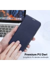 Dux Ducis iPhone 14-13 6.1 Kılıf Skin X2 Series PU Deri Manyetik Kapaklı Kılıf Magnetic Folio Case