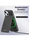 Dux Ducis iPhone 14 Plus Rafi Series MagSafe Premium Deri Kılıf