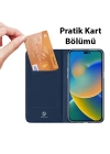 Dux Ducis iPhone 14 Pro 6.1 Kılıf Skin Pro Series Flip Cover Kapaklı Kılıf